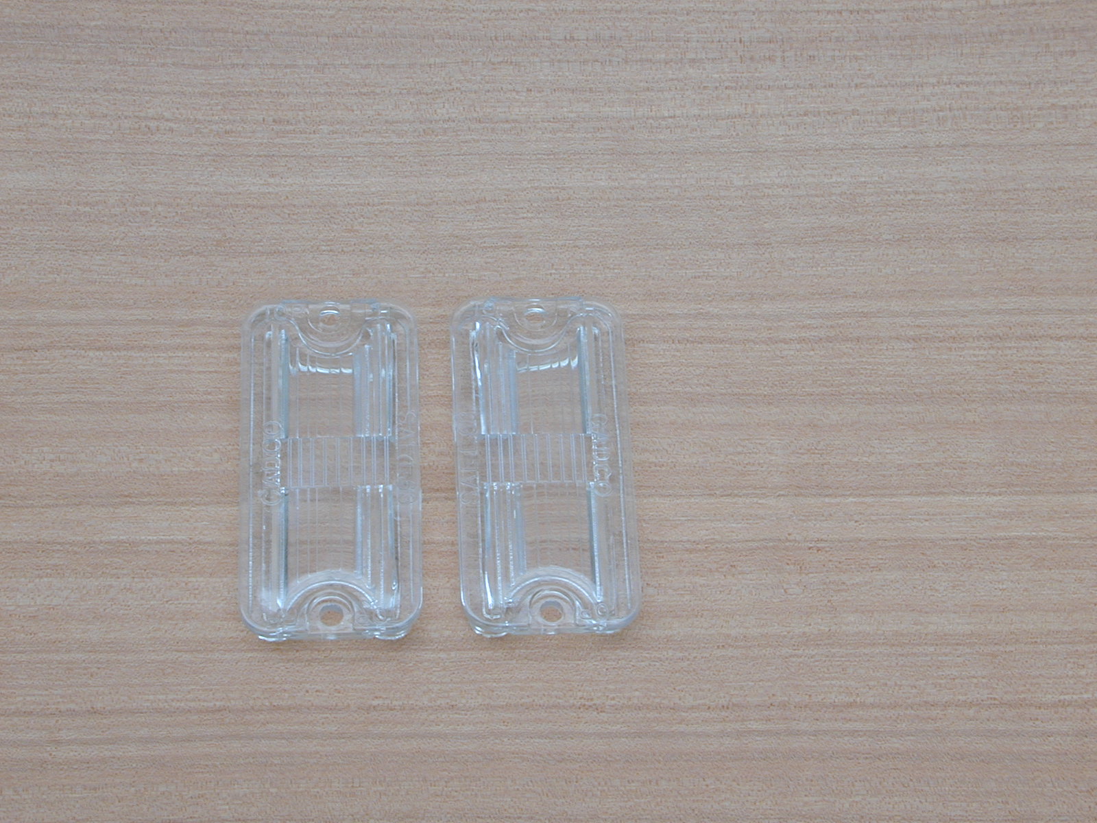 1963 CADILLAC LICENSE PLATE LIGHT LENSES
