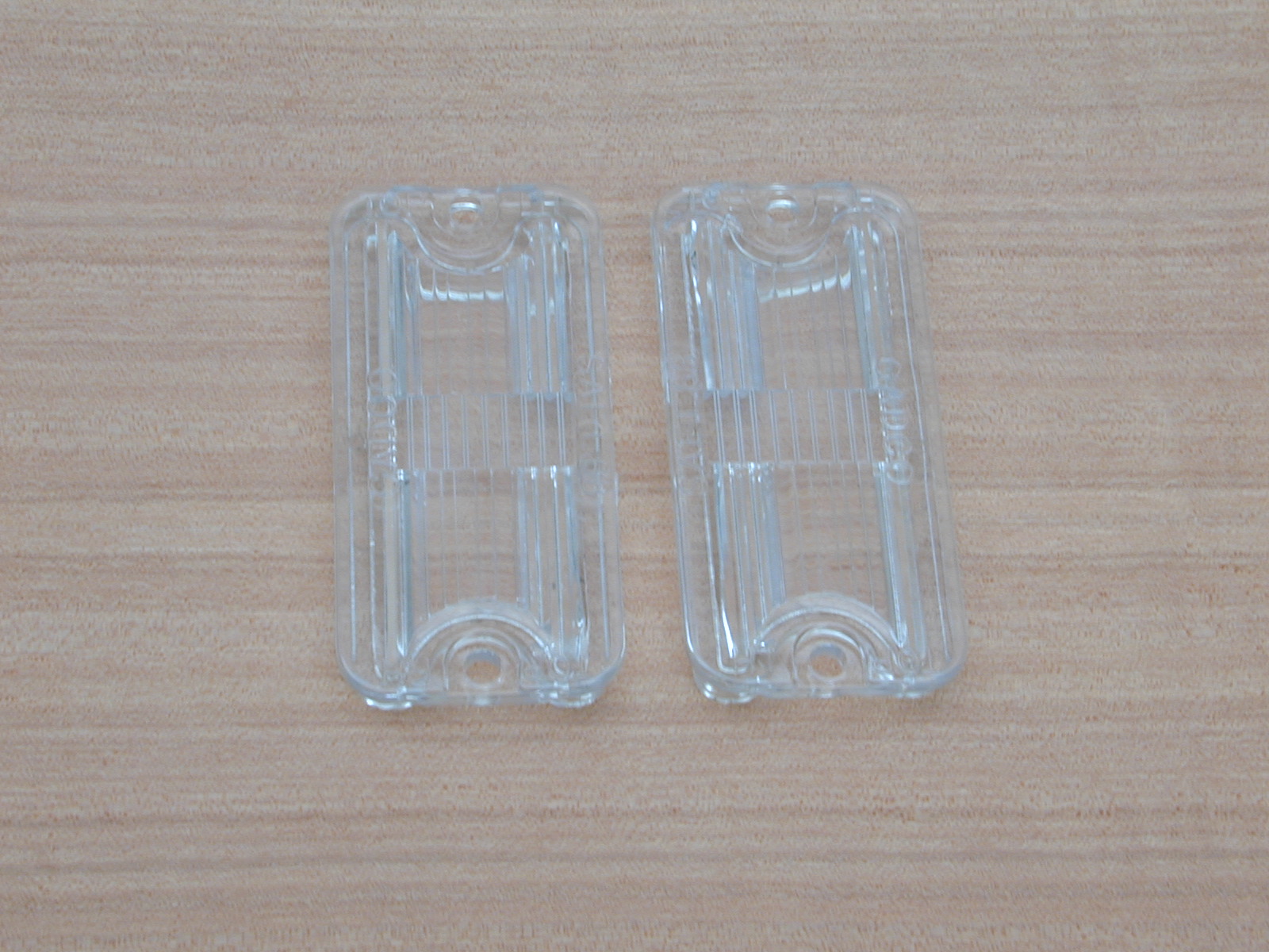 1964 CADILLAC LICENSE PLATE LIGHT LENSES